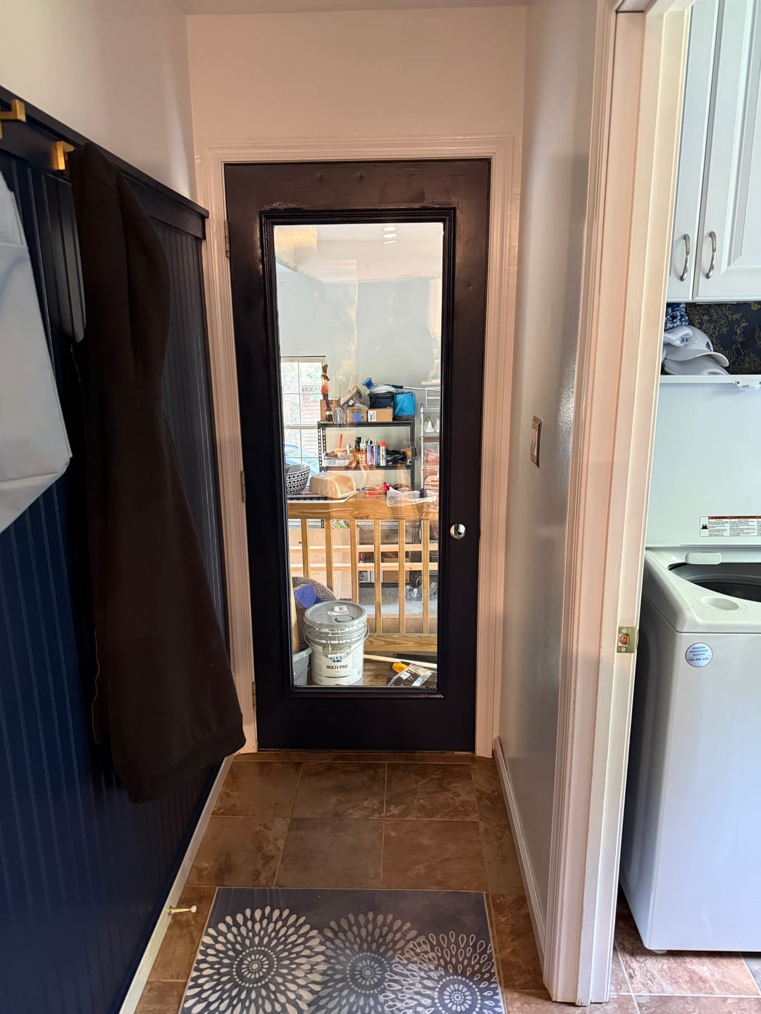 Customer photo review of ODL Clear Door Glass - 24" x 66" Frame Kit