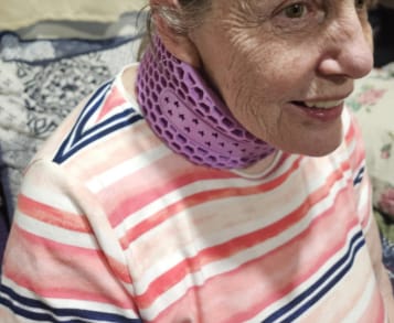 Customer photo review of CervicalEase Neck Support