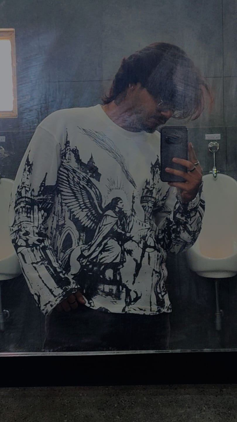 Customer photo review of THE FALLEN CATHEDRAL WAFFLE TEE