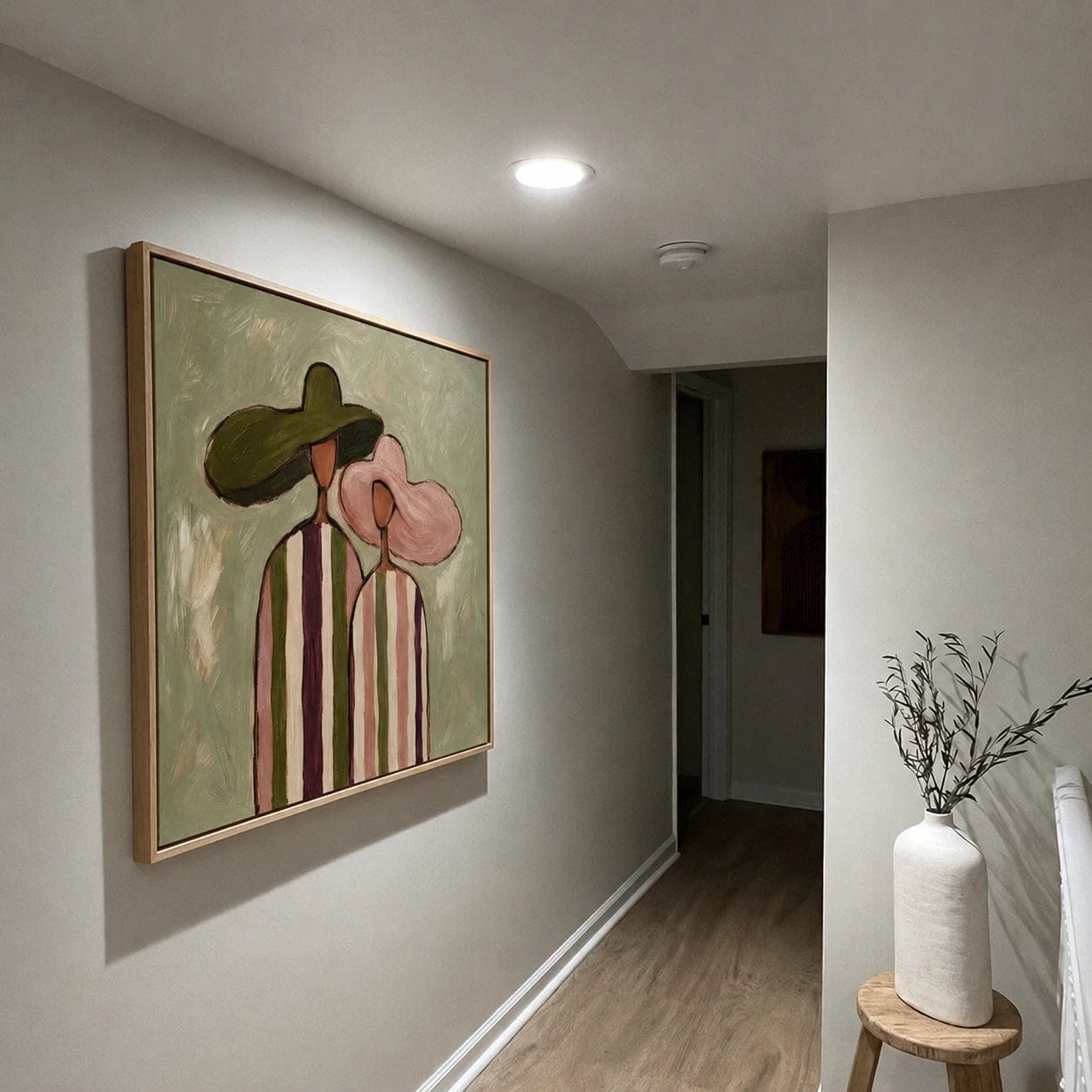 Customer photo review of Vintage Americana Art｜Whispers Beneath Wide Brims