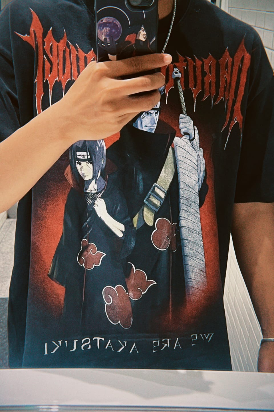 Customer photo review of 4319 - Naruto Artwork Tees