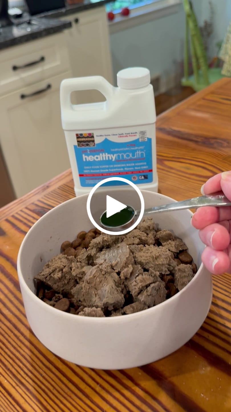 Customer video review of HealthyMouth® Water Additive For Dogs (Clinically Proven, VOHC Accepted)