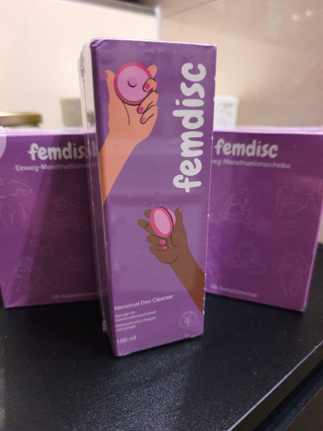 Customer photo review of femdisc Einwegscheiben 10-Pack