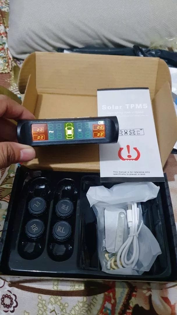 Customer photo review of DriveSense® Smart Tire Pressure Monitor