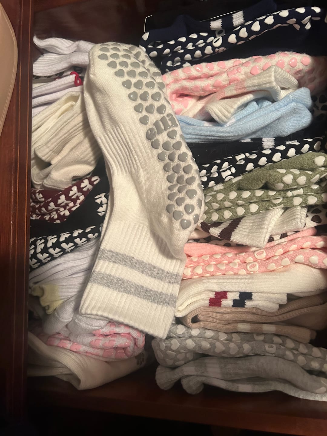Customer photo review of Grip Stripes - Coconut Cream