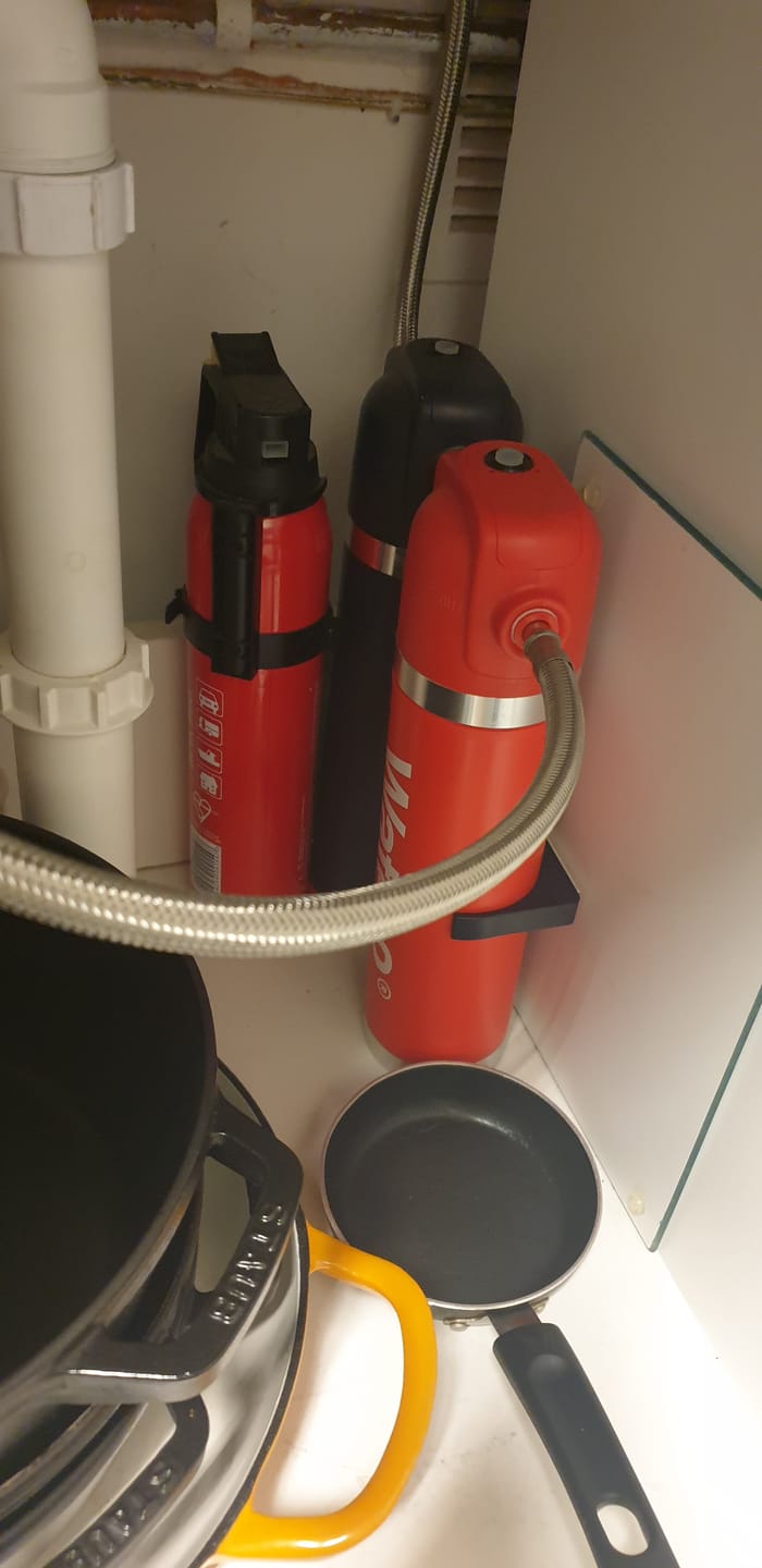 Customer photo review of Pod 2.0 + Fluoride Filter Replacement Capsules
