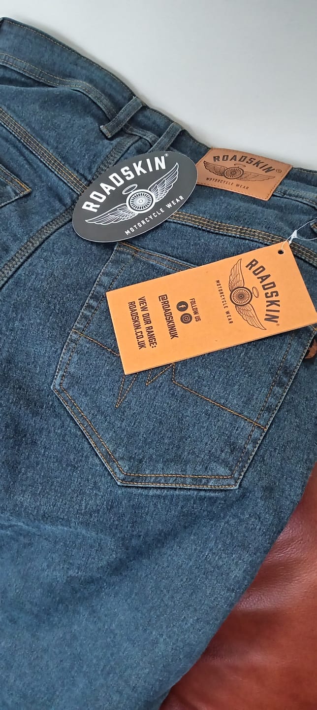 Customer photo review of Paranoid X AAA Armoured Kevlar Motorcycle Jeans