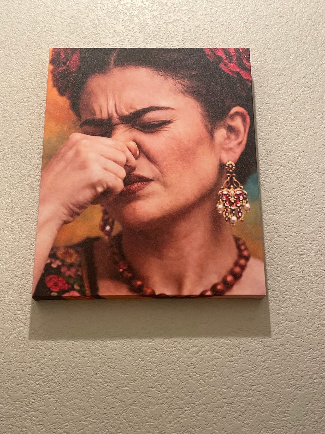 Customer photo review of La Artista Full Color Guacala Canvas Print 16" * 20"