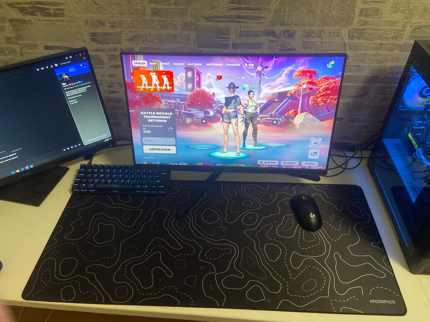 Customer photo review of TOPOGRAPHY ─ SPEED ǀ GAMING MOUSEPAD