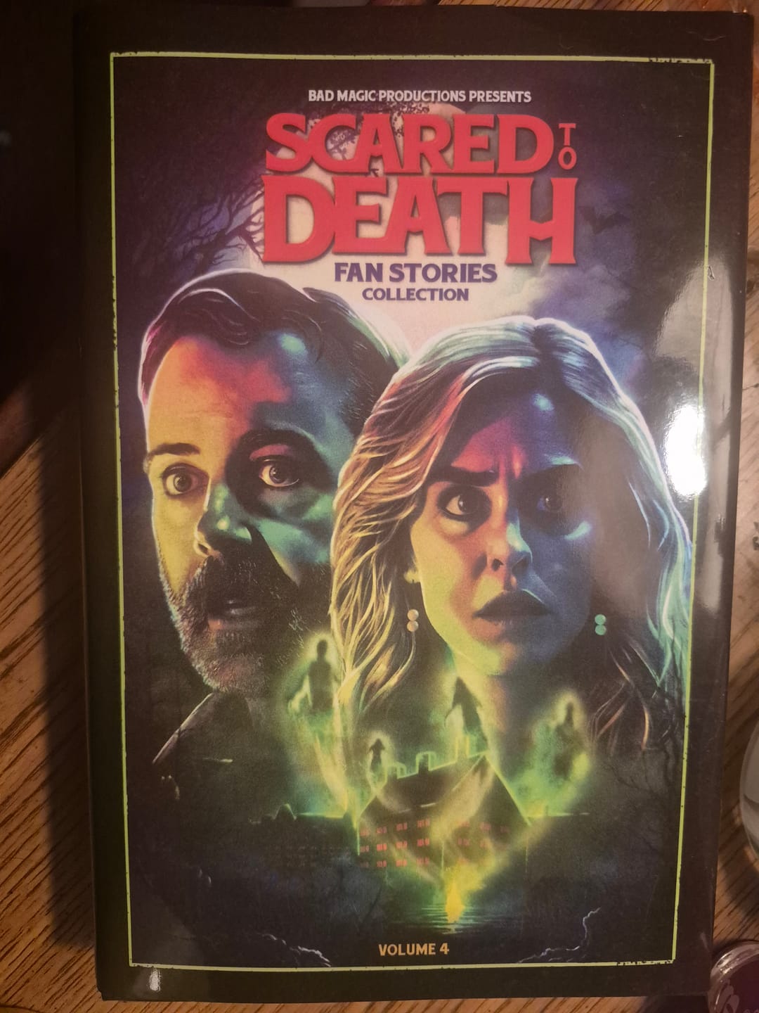 Customer photo review of Scared To Death Book Vol Four UNSIGNED