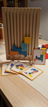 Customer photo review of Tétris en Bois Montessori – Le jeu malin qui développe l’esprit des enfants