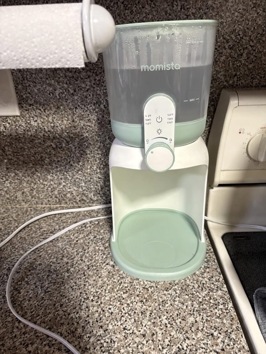 Customer photo review of AquaReady – Wasserwärmer für Babynahrung mit Temperaturwahl