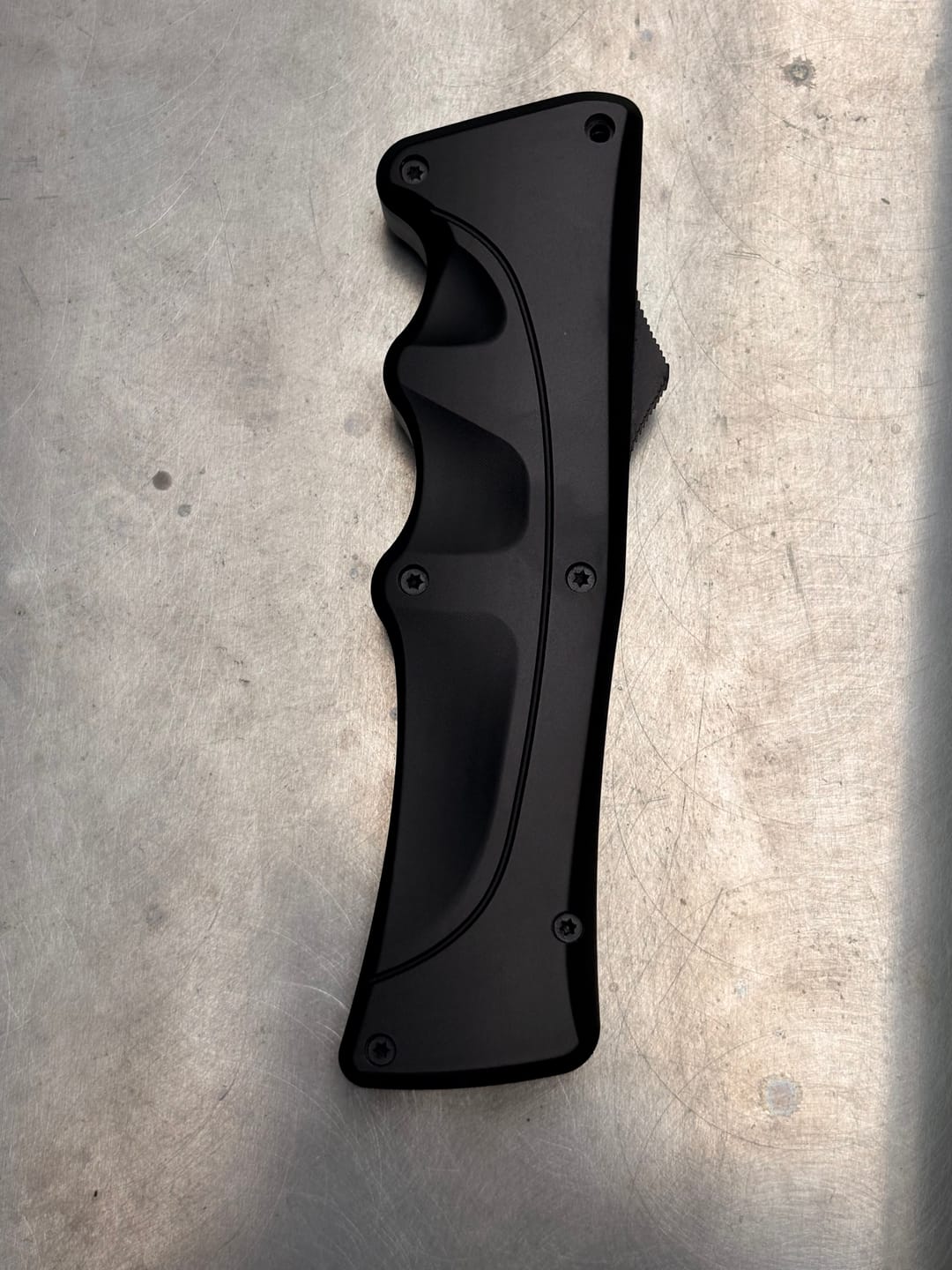 Customer photo review of Black D2 Clip Point Mamba Hendrix OTF