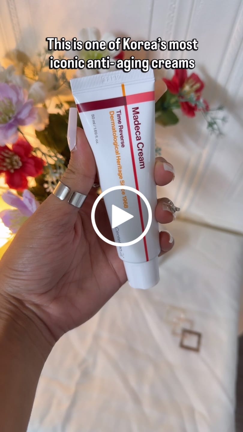 Customer video review of Madeca Cream Time Reverse 50ml