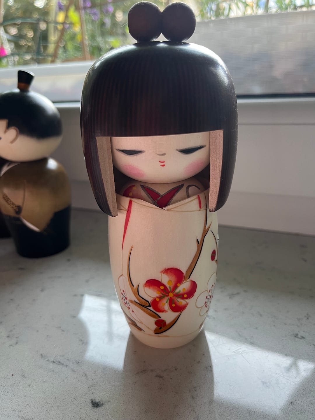 Customer photo review of Tradycyjna Lalka Kokeshi
