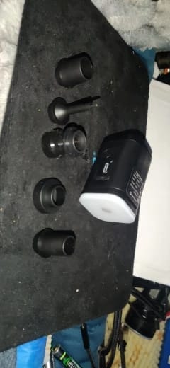 Customer photo review of Inflador Portátil Recargable 3 en 1