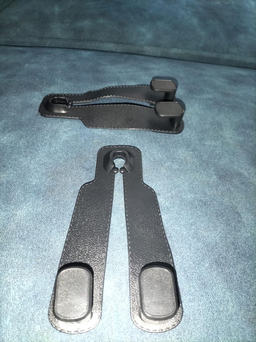 Customer photo review of Car Headrest Hook - Pack Of 2