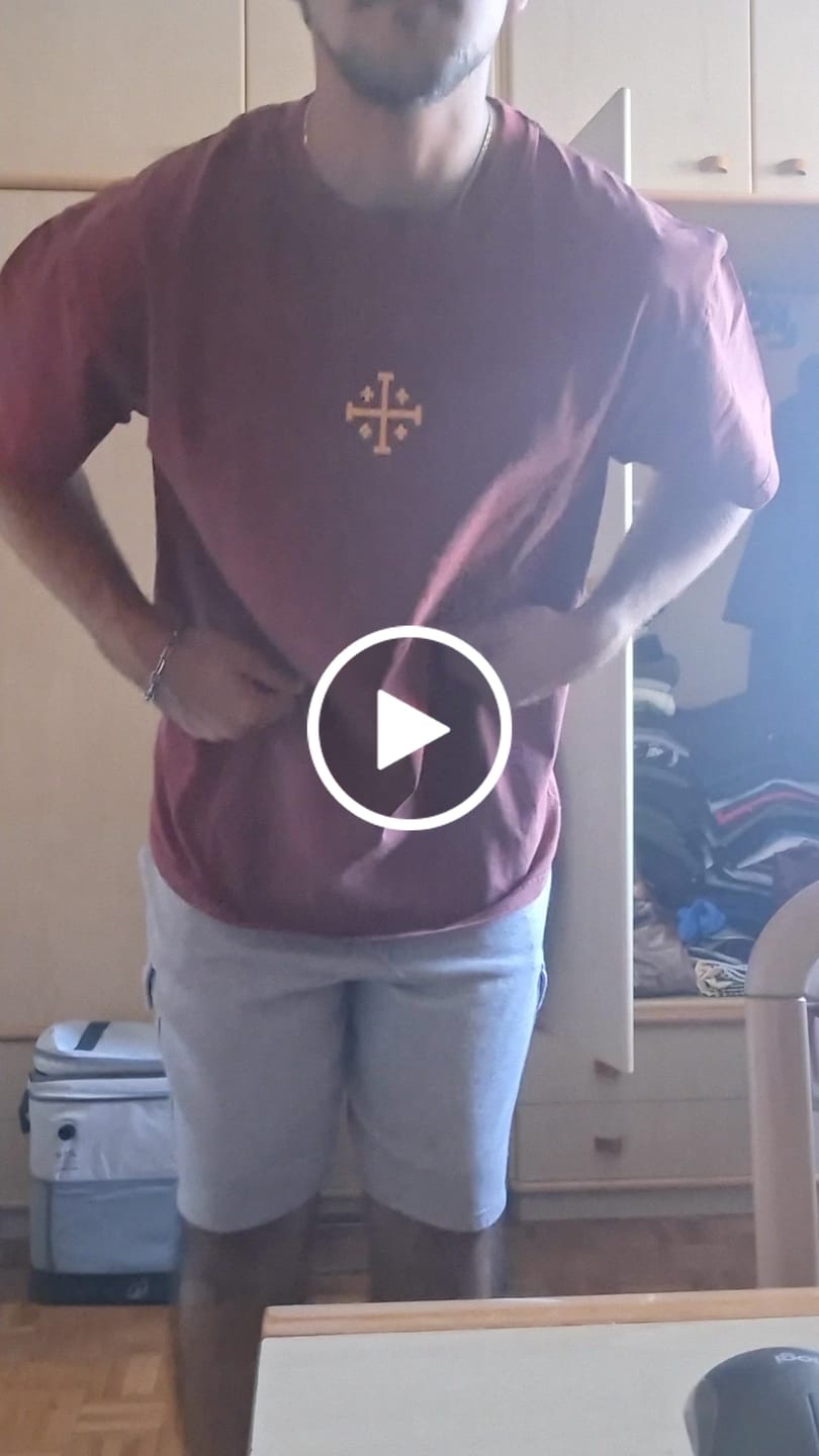 Customer video review of Deus Vult T-Shirt - Red