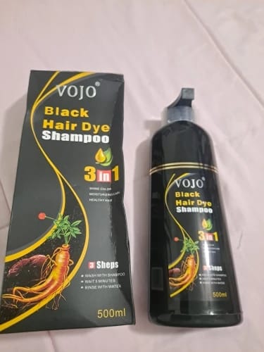 Customer photo review of Shampoo Tinte Cubre Canas 500ml