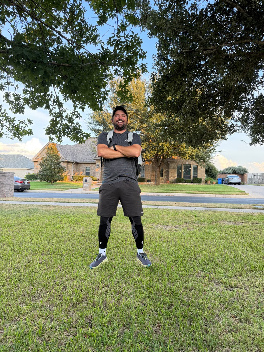 Customer photo review of Compression Sleeves V2 for Knees and Legs