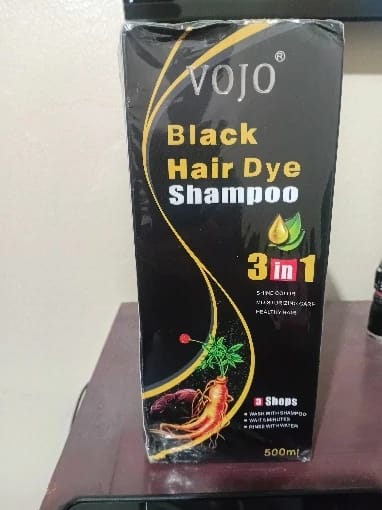 Customer photo review of Shampoo Tinte Cubre Canas 500ml