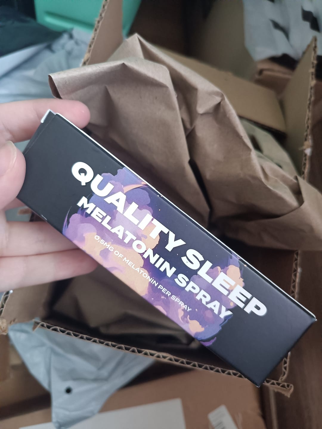 Customer photo review of Melatonin Spray