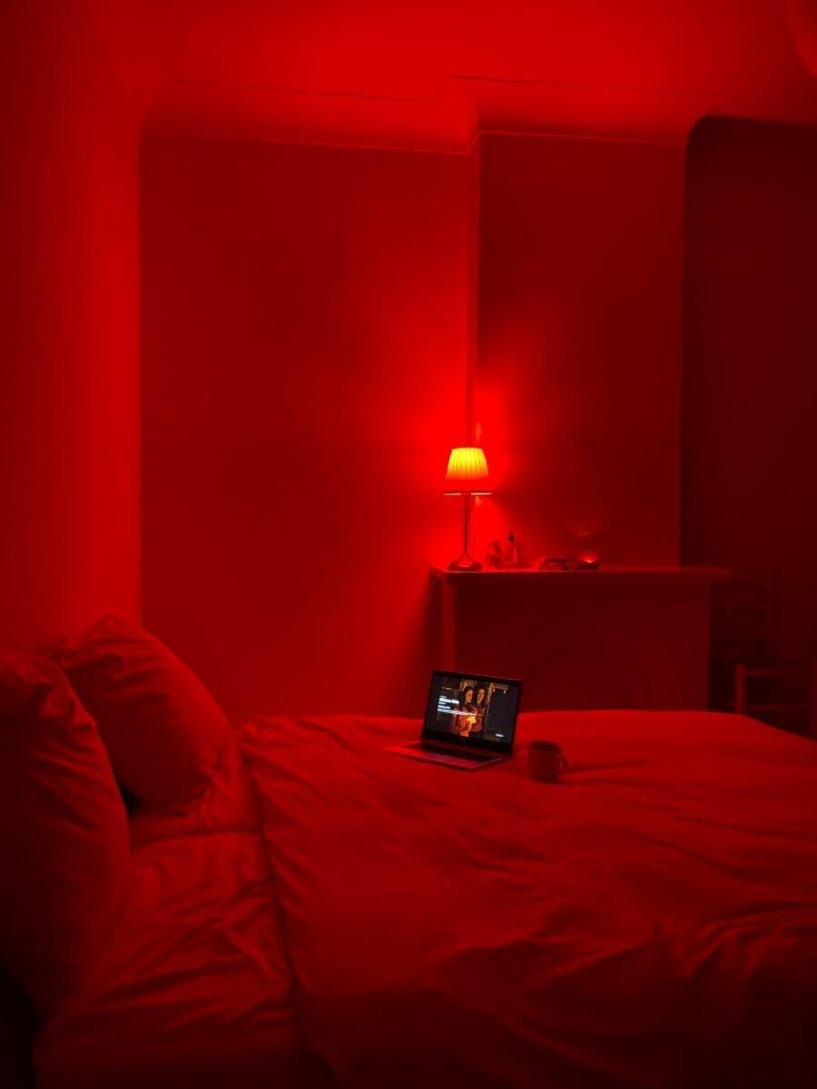 Customer photo review of Bombilla de Luz Roja 9w | Red Pulse®