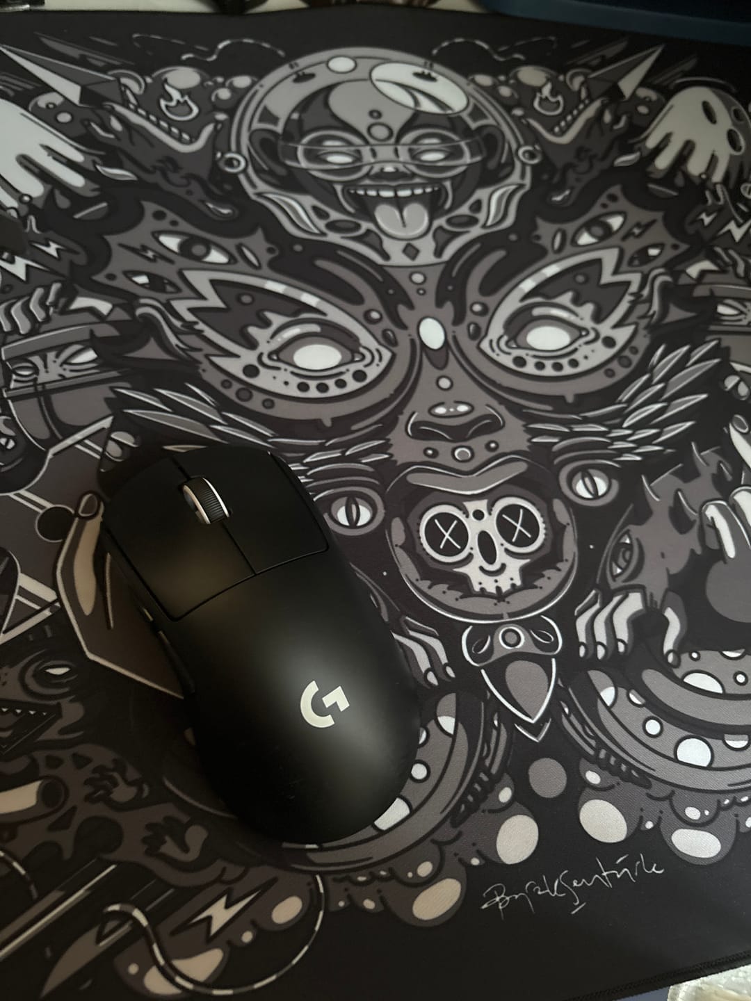 Customer photo review of Wraith Spirit of Aim Mousepad