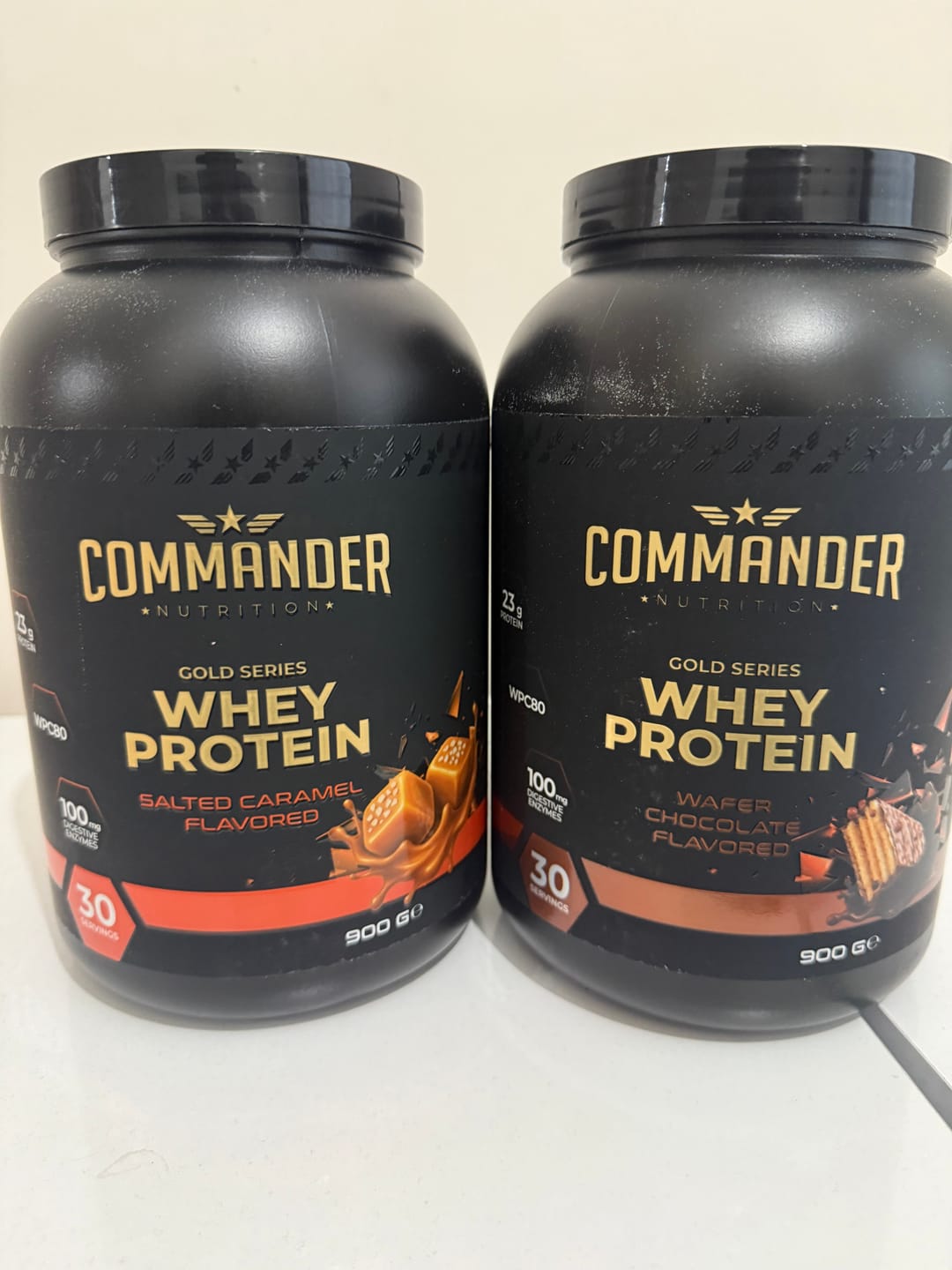 Customer photo review of Gold Whey Protein 900g (30 Servis)