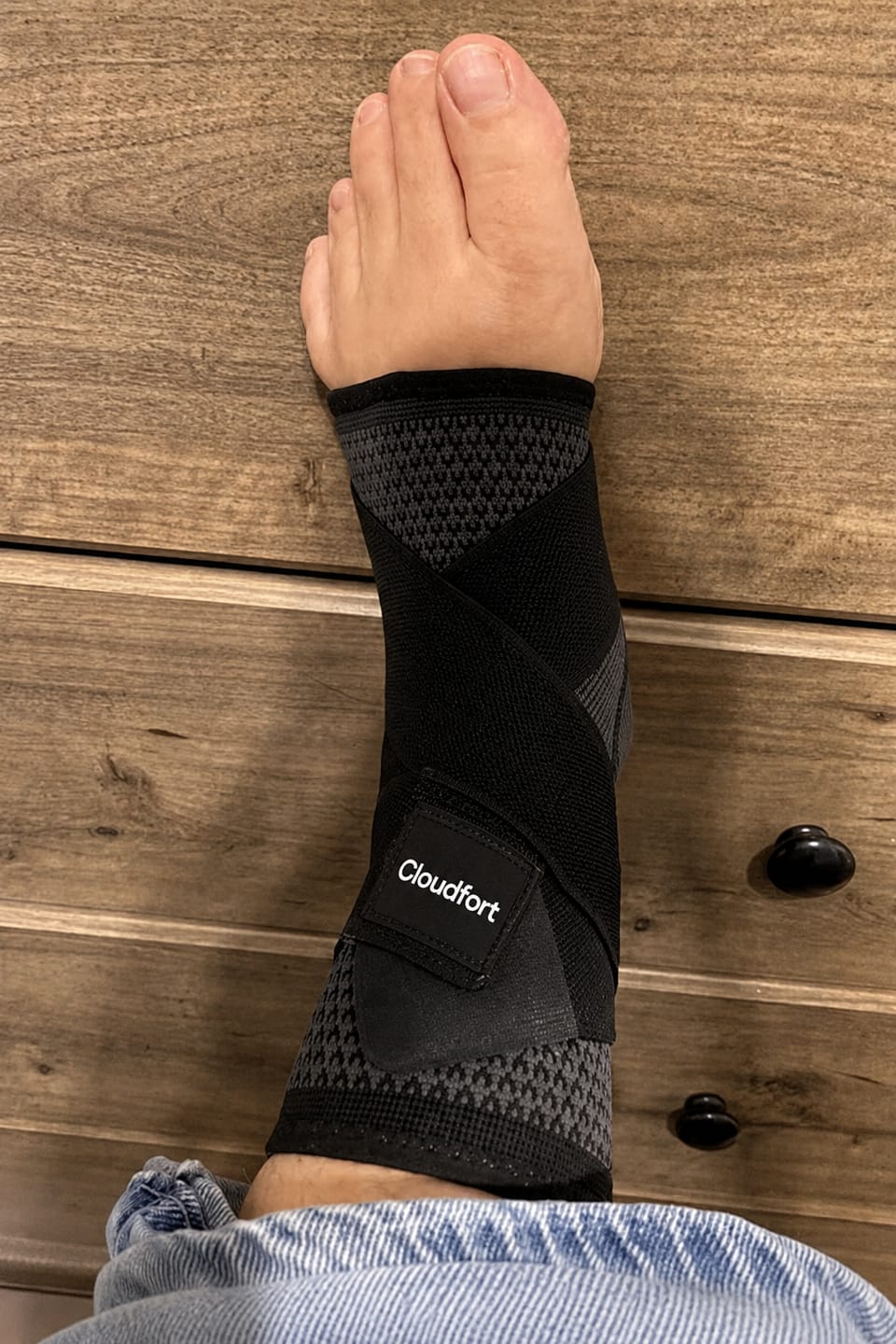 Customer photo review of Cloudfort - שרוול לכאבי דורבן