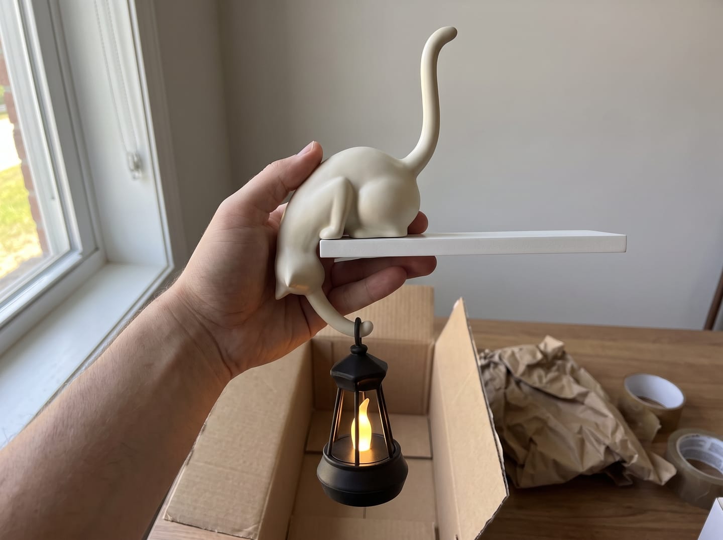 Customer photo review of Cat-shaped crochet hook