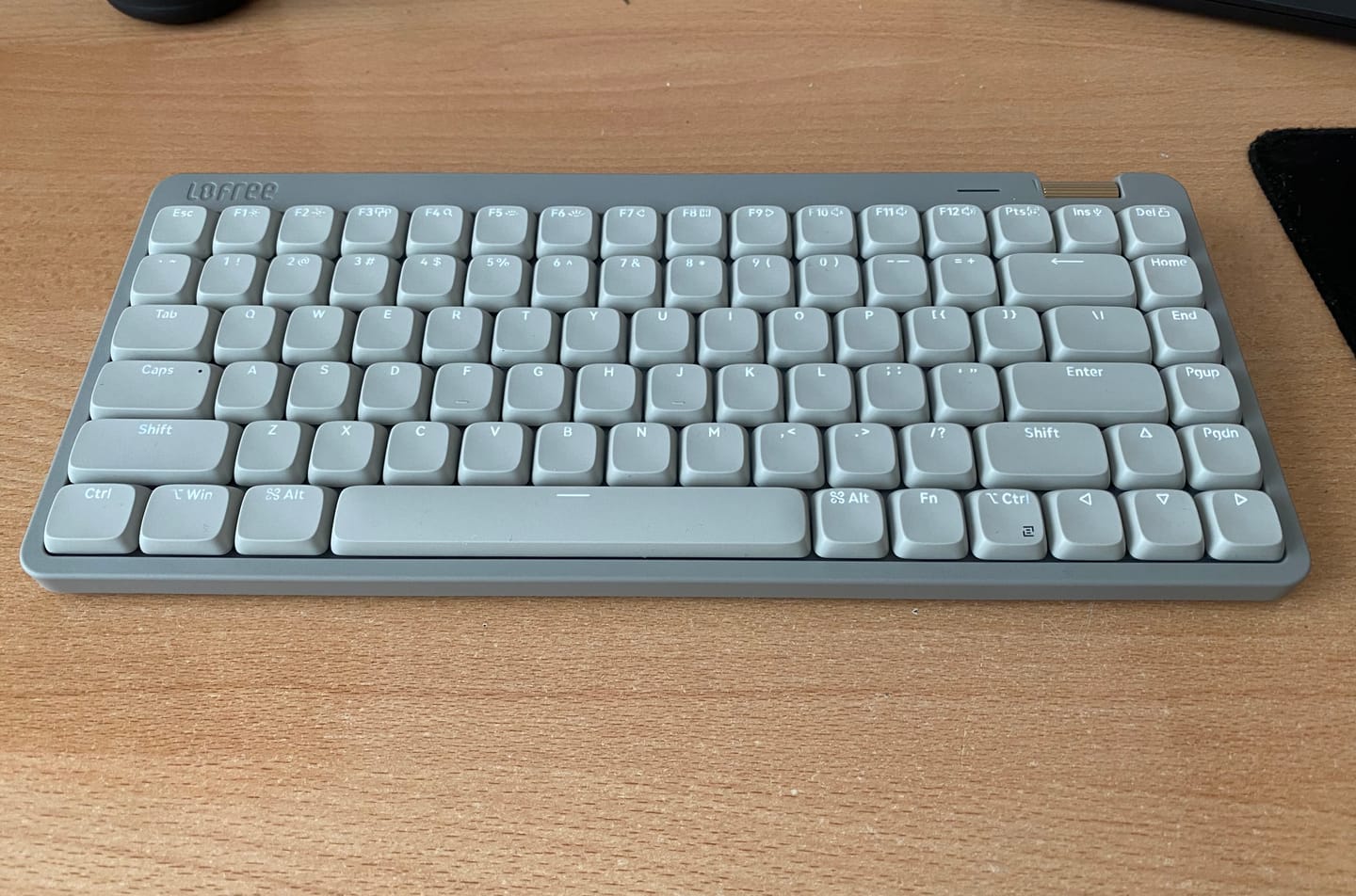 Customer photo review of Lofree Flow Lite84 Mekanik Klavye