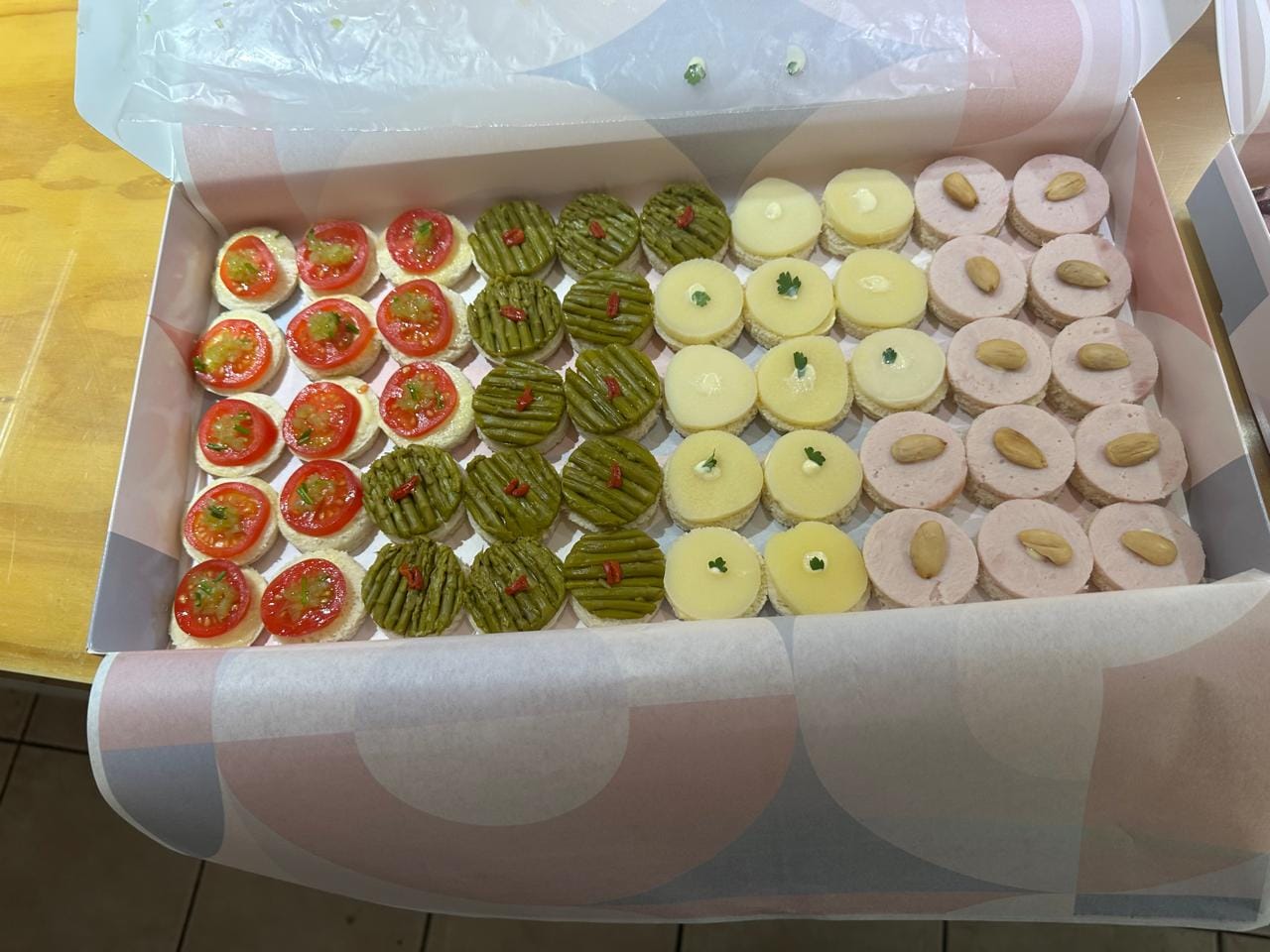 Customer photo review of Canapés