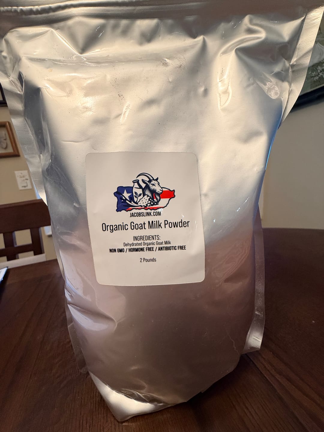 Customer photo review of Organic Goat Milk Powder