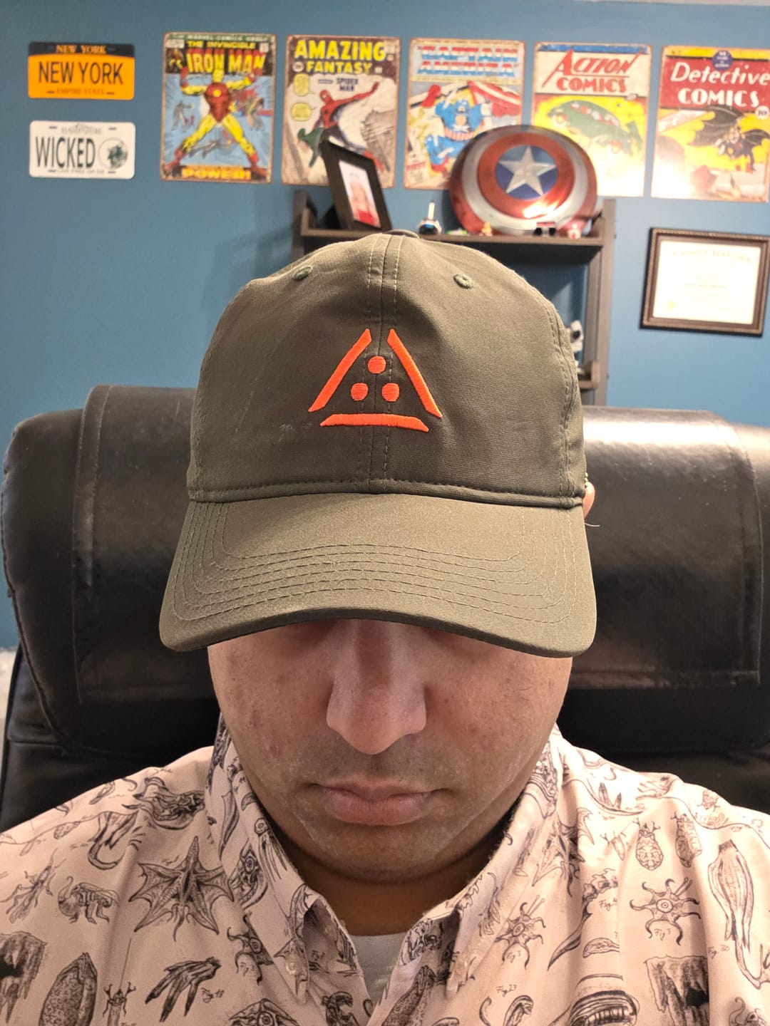 Customer photo review of Predator "Target Locked" – Performance Hat