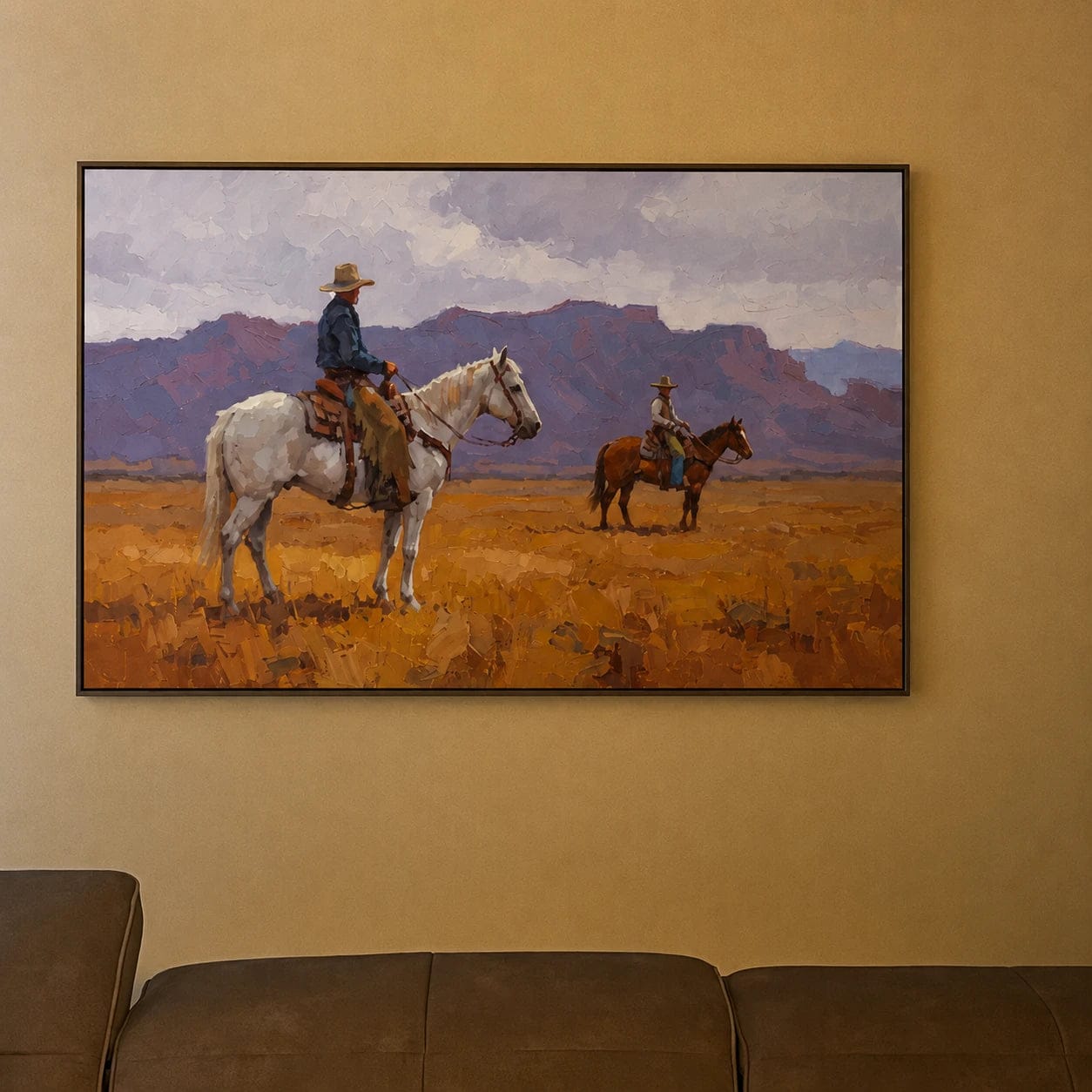 Customer photo review of Western Landscapes Art｜Riders Across the Frontier