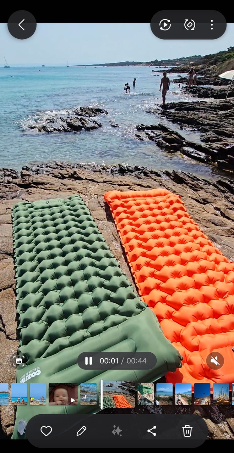Customer photo review of Matelas gonflable Coziya®