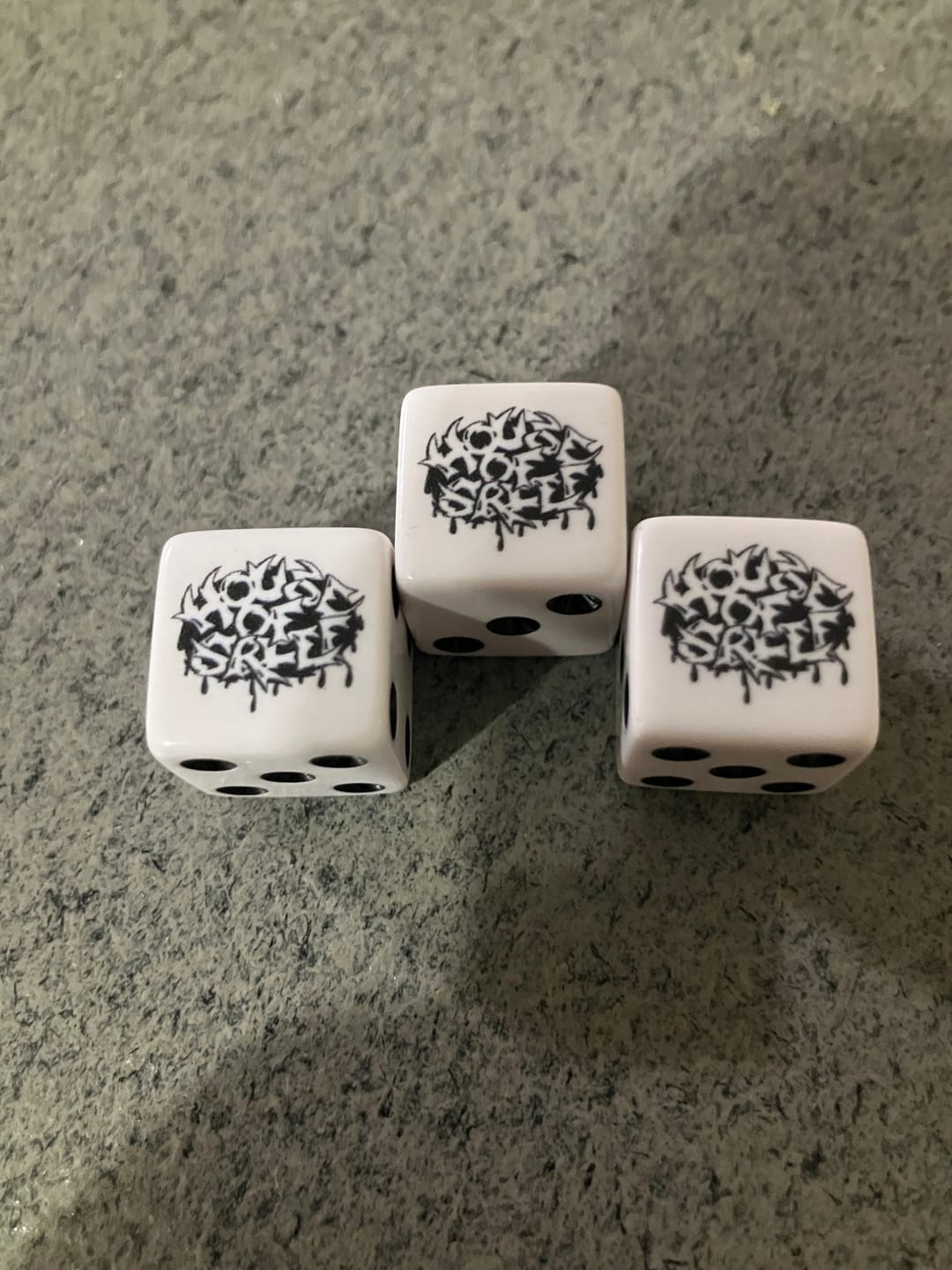 Customer photo review of Custom Dice