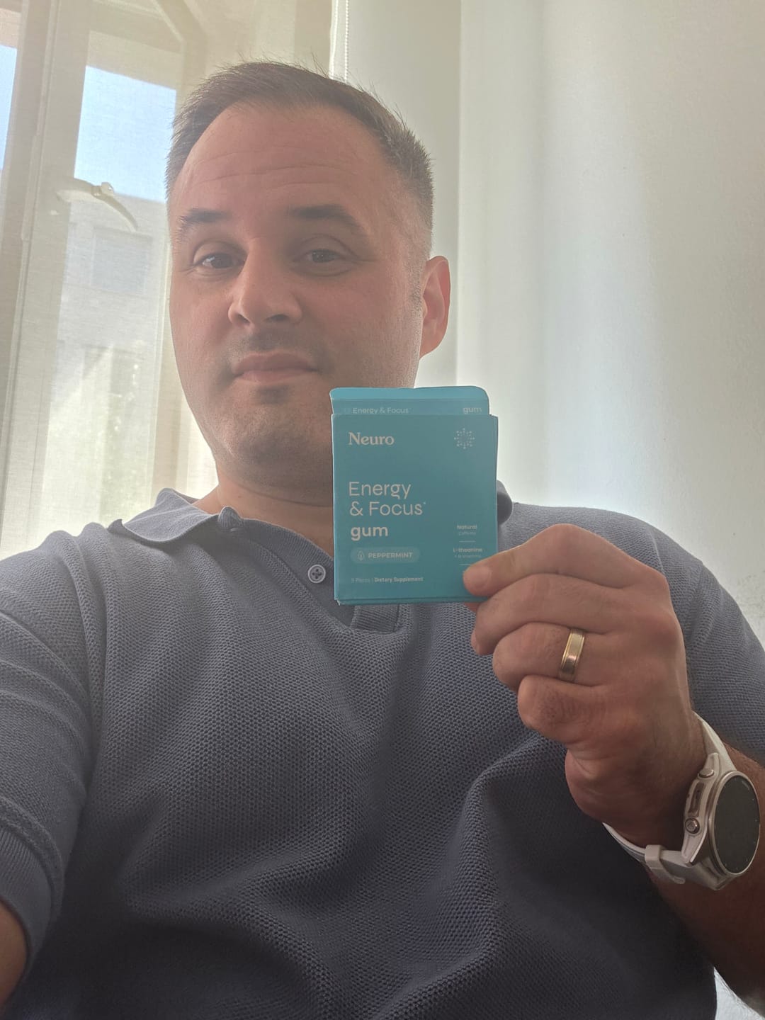 Customer photo review of Energy & Focus Gum