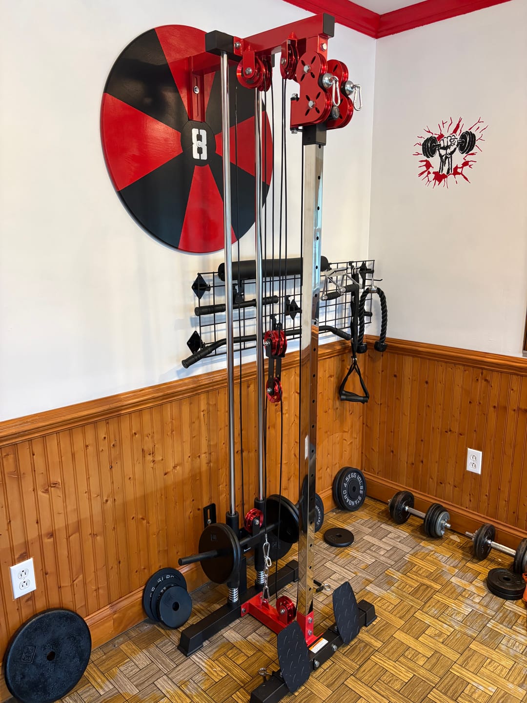 Customer photo review of Plate Loaded Pulley Tower G3