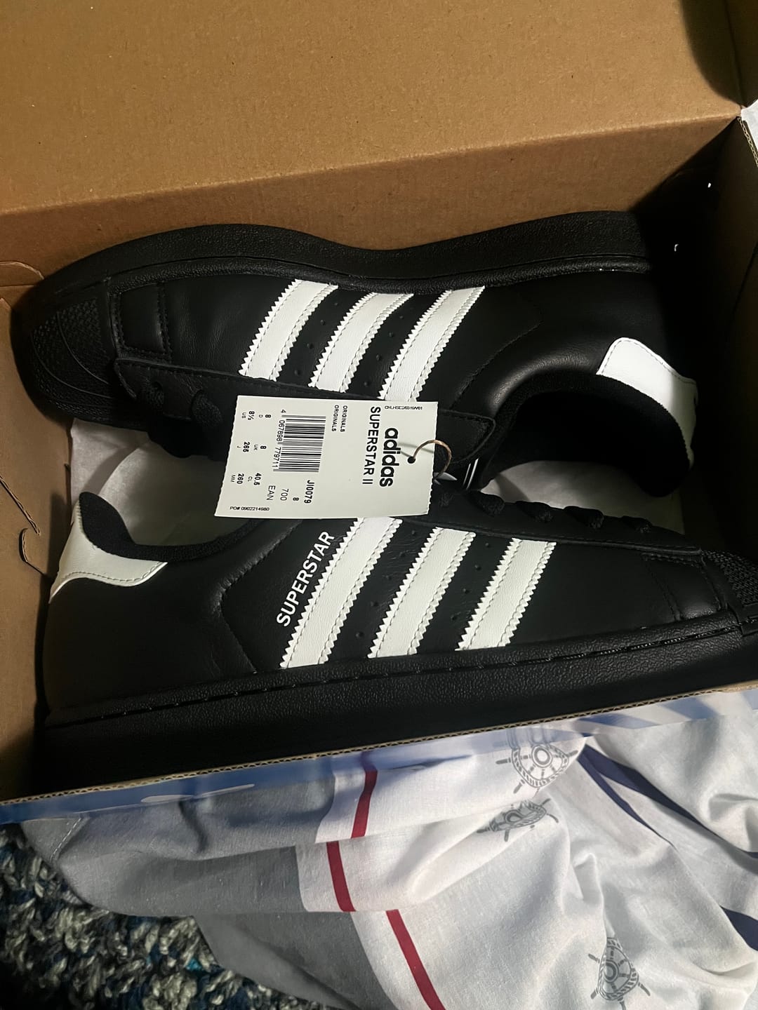 Customer photo review of Zapatillas Adidas Originals Superstar II Unisex Negro