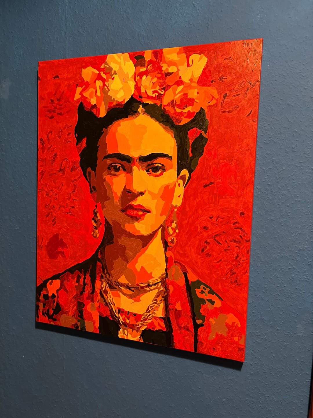 Customer photo review of Malen nach Zahlen - Frida Kahlo