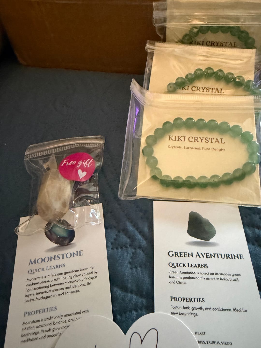 Customer photo review of Green Aventurine Bracelet 9.9-10.3mm