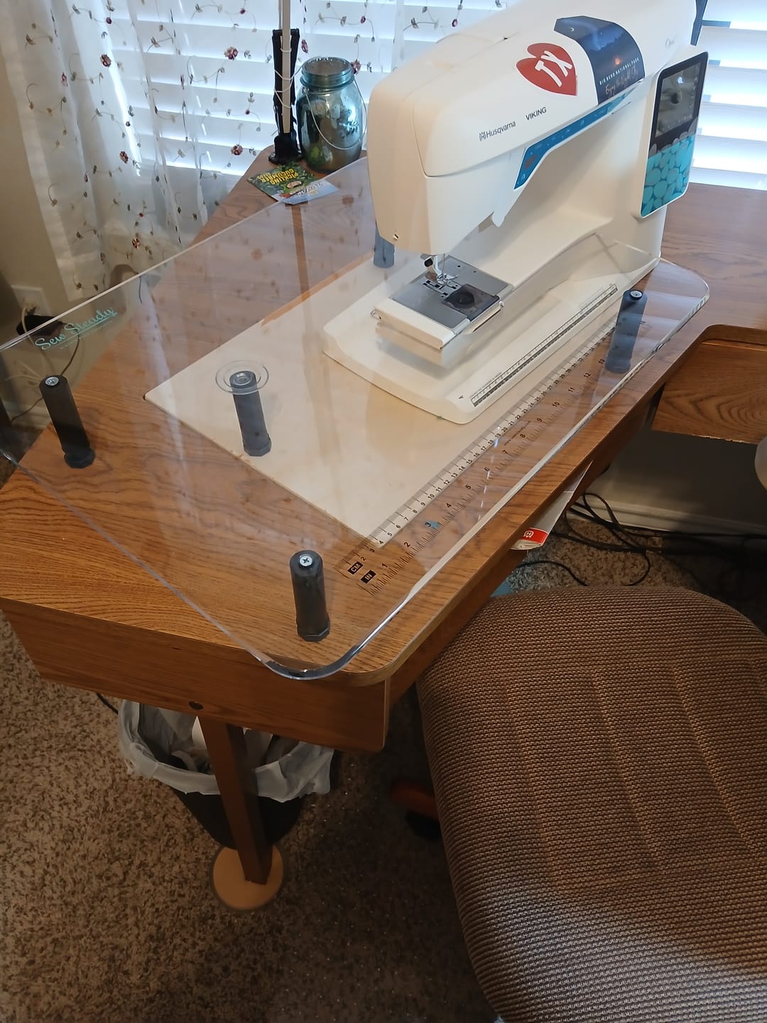 Customer photo review of Sew Steady Sewing Machine Extension Table