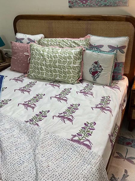 Customer photo review of Mrinmayee Cotton Bedsheet