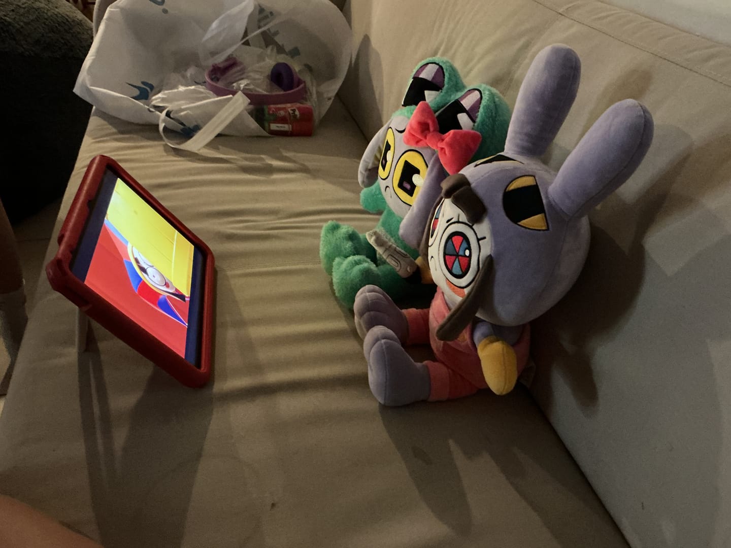Customer photo review of Ribbit-Suit Jax Plush