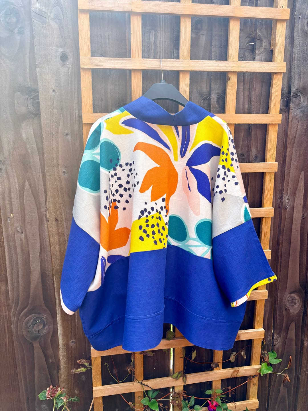 Customer photo review of Washed Linen Blend Fabric