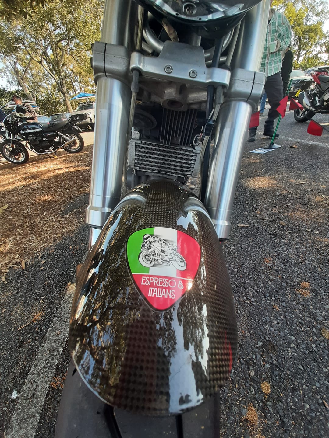 Customer photo review of Custom Die Cut Stickers
