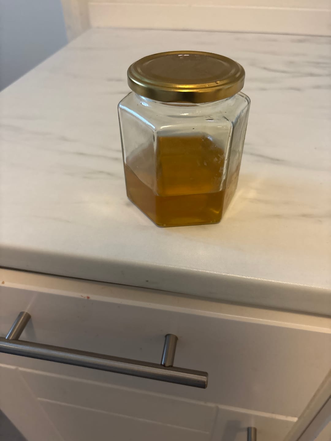 Customer photo review of Flytande honung 2 kg (4×500 g) – Svensk RAW honung