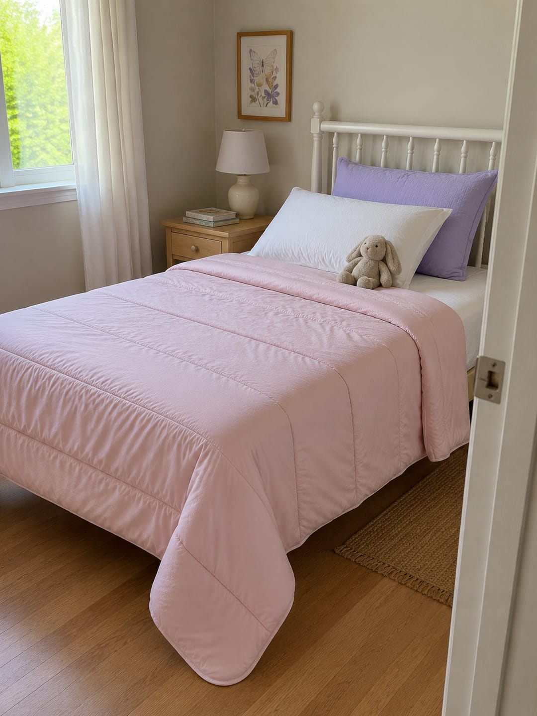 Customer photo review of Cooling Comforter | Stay Cool Year Round